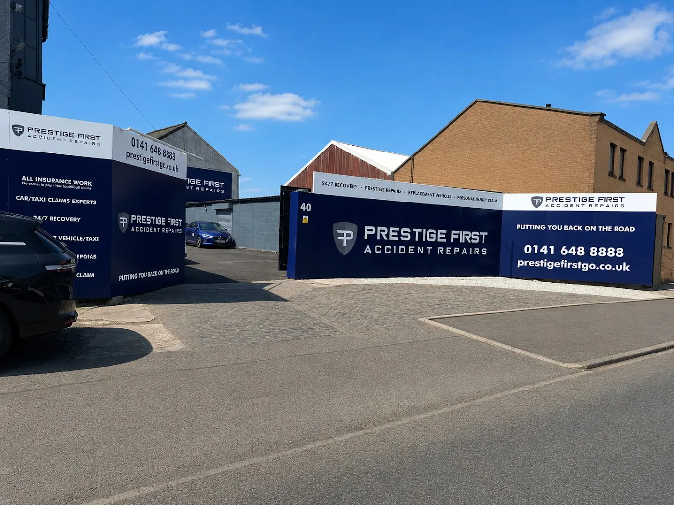 Prestige First premises at 40 Darnley Street in Glasgow